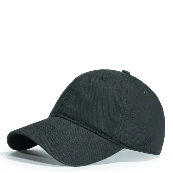 Gorra de béisbol con parte superior suave, sombrero para el sol de Golf, versión para hombres y mujeres que muestra la cara, gorra de béisbol antiagua de Color sólido pequeño - 1