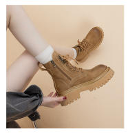 Nuevas botas cortas explosivas de estilo británico, botas retro de locomotora con suela gruesa interior que aumenta la altura - details 5