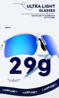 KAPVOE Gafas de Escalada Gafas de Sol Deportivas para Ciclismo al Aire Libre con Protección UV400 - details 6