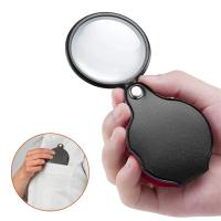 Lupa Plegable 10X Lente Portátil de Mano Mini Lupa de Lectura de Joyería de Bolsillo - details 0