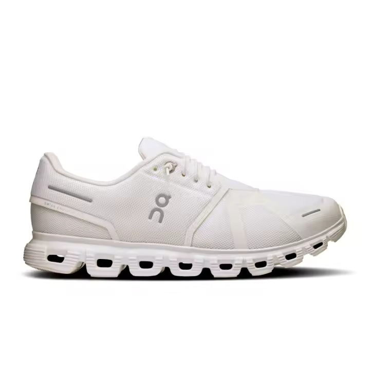 Zapatillas Blancas On Running Cloud 6 Hombre Blanco Cómodas y Ligeras - 1