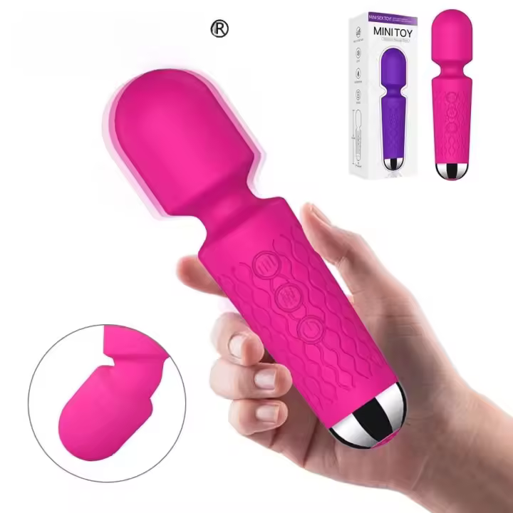 Leten-vibrador AV potente de 20 velocidades, varita mágica, estimulador de clítoris, juguetes para mujeres, masajeador de punto G, producto erótico sexual femenino adulto - 1