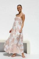 Vestidos largos de playa estampados para mujer, vestido largo bohemio con tirantes finos para vacaciones, informal, A-e, verano 2024 - details 14