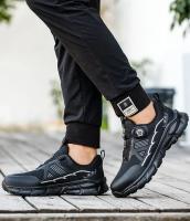 Zapatos de Trabajo de Acero Transpirables para Hombres y Mujeres A Prueba de Agujas, Ligeros y con Botón Rotativo - details 16