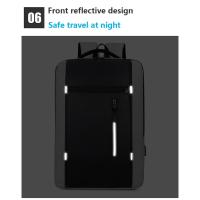 Mochila De Negocios impermeable para hombre, morral escolar con USB de 15,6 pulgadas, para ordenador portátil, de gran capacidad - details 15