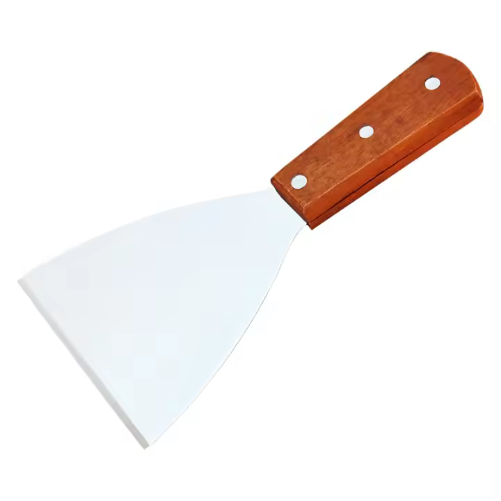 Espátula de Acero Inoxidable Utensilio de Cocina para Asar Burgers, Panquecas, Pizas - 1