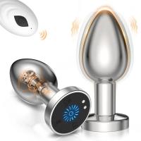 Vibrador de enchufe masajeador de Metal, vibrador de velocidad de 10 frecuencias, estimulador masajeador, Juguetes sexuales para adultos para hombres y mujeres - details 4