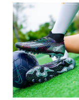 Botas de Fútbol Hombre 2025 Caña Alta con Tacos Largos o Cortos TF |   Antideslizantes, Ligeras y Profesionales – Tallas 34-45 - details 11