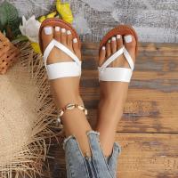 Sandalias Planas de Punta Peep Suela Antideslizante, Transpirable, Estilo Bohemio Retro para Mujeres Zapatos Casuales de Playa para Primavera/Verano - details 13