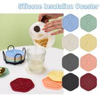 Posavasos de silicona antideslizante, copo de nieve suave, soporte para olla, vajilla, alfombrilla de aislamiento, accesorios de mesa hexagonales, Mantel Individual para taza - details 0