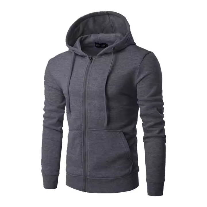 Sudadera con capucha para hombre, ropa deportiva informal, usada - 1