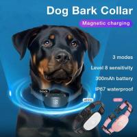 Collar de entrenamiento inteligente antiladridos para perros, vibración, detener ladridos, sensibilidad estable, recargable, novedad de 2025 - details 0