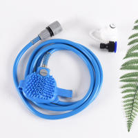 Pistola de Ducha para Perros con Rociador de Alta Presión Ajustable para Mascotas Herramienta de Limpieza y Masaje de Agua de Espuma con Jabón Material de Silicona Apto para Todos los Tipos de Piel - details 3