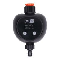Temporizador de aspersor de césped y jardín negro, Control remoto inalámbrico, controlador de riego automático inteligente - details 0