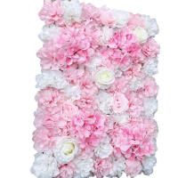 Panel Artificial de pared para fotografía, Fondo de flores decorativas para ducha nupcial, 12 unidades - details 10
