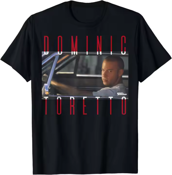 Camiseta de Fast & Furious, camiseta con foto de la pila de palabras de tumblr Toretto - 1