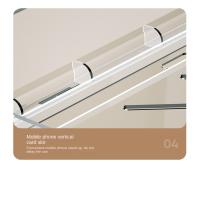 Estante de pared plegable, placa plegable, soporte para teléfono, soporte para papel de cocina, estante montado en la pared para ahorrar espacio, dormitorio - details 6