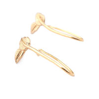 Ganchos de Pendientes de Estrella de Bronce de Alta Calidad Diy Joyería Hazte Tú Samex 18K Oro Color Brass Accesorios de Collar y Pendientes para Mujeres - details 56