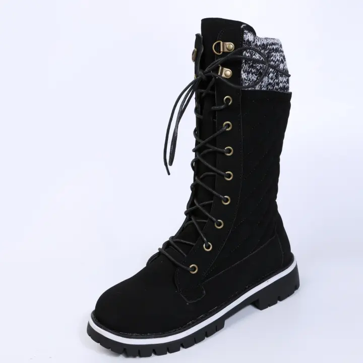 Botas Martin de otoño e invierno para mujer, zapatos informales para mujer - 1