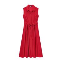 Vestido camisero con cinturón de la serie versátil a la moda para mujer nuevo estilo 4043/072 - details 5