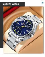 Reloj de Cuarzo Premium CURREN 8455 Diseño Analógico de Moda de Negocios de Ocio para Hombres - details 3