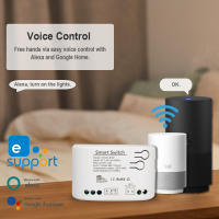 EWeLink-interruptor inteligente de temperatura y humedad, temporizador con WiFi, Control remoto, Sensor inteligente de sonda de temperatura y humedad - details 10
