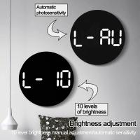 Reloj Digital de Pared Grande con Función de Cuento Regresivo Ideal para Hogar, Dormitorio, Oficina - details 10