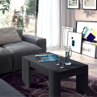 Mesa de Centro Elevable, Mesita de Salon Comedor, Acabado en Gris Ceniza, Medidas: 100 cm (Largo) x 50 cm (Ancho) x 43-54 cm (Alto) - details 6