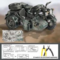 Piececool-Kits de construcción de modelos 750, rompecabezas de motocicleta, juego de bricolaje de Metal 3D, juguetes para niños, regalos, rompecabezas, decoración del hogar - details 3