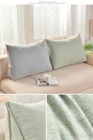 Cojín de Cama para Oficina Sofá Almohada de Lectura para TV Cojín de Lumbar Cómodo Sofá de Dormir Triángulo Pillow Decoración del Hogar - details 24