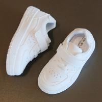 Zapatillas de deporte para niños, Primavera/otoño, nuevos zapatos deportivos para niños y niñas, zapatos de tablero informales, zapatos blancos pequeños de suela blanda de cuero para niños - details 8