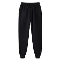 Conjunto deportivo informal para hombre con chaqueta de forro polar y pantalones con cierre de cremallera, estilo europeo y americano, color sólido, otoño invierno - details 7