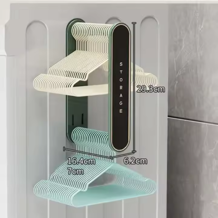 Accesorios para balcón, colgante retráctil no perforado montado en la pared, soporte de iluminación para baño - 1