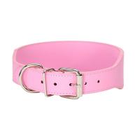 Collares de cuero de microfibra para perros, correas ajustables para el cuello de mascotas de 5cm de ancho, Collar duradero con forma de pez L-3XL para perros medianos y grandes - details 5