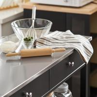 FKW47-W Carrito de Servir Carrito Auxiliar Cocina estantería de Cocina Carrito de Cocina móvil 100 x 92 x 45 cm Blanco ES - details 16