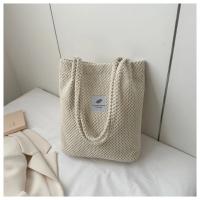 Bolsa de hombro de arte para mujeres _ bolsa de lona necube _ bolsa de pan casual - details 31