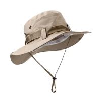 Sombrero de pesca con protección solar para hombre, gorra transpirable de verano para acampar, senderismo, Anti-UV, Montañismo - details 3