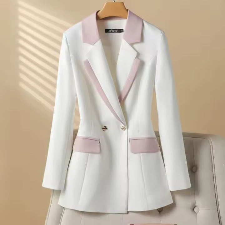 Blazer para chaqueta de manga larga de mujer moda de oficina delegada - 1