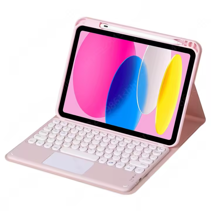 Funda con Teclado Trackpad para Xiaomi Mi Pad 6 Pro, 11 pulgadas, 2023, soporte magnético para lápiz, cubierta inteligente, Teclado español - 1