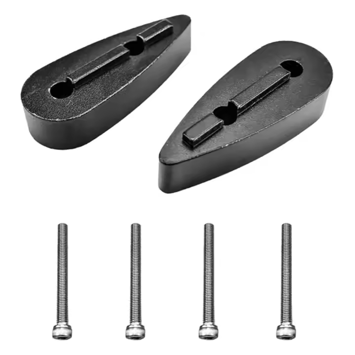 Espaciadores de Manillar de Bicicleta de Aleación de Aluminio Incrementos de 5/10/20/40mm para Barra Aérea Accesorios de Bicicleta Deportiva y al Aire Libre - 1