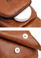 Bolso bandolera vintage informal, pequeño cuero de PU para mujer, bolso para teléfono de diseñador - details 18