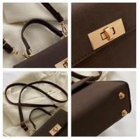 Bolso bandolera De cuero para mujer, Bolsa De Viaje De Gran Capacidad De Moda Simple - details 5