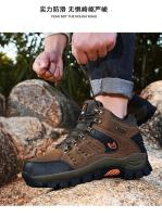 Nuevas parejas zapatos de escalada en el desierto de montaña al aire libre, botas de senderismo al tobillo para hombres y mujeres, calzado de Trekking de moda clásica - details 4