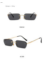 Gafas de Sol para Hombres de Moda Estilo Rectangular Certificado CE Hechas en China - details 13