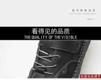 Nuevos zapatos transpirables antideslizantes de lujo a la moda, zapatos versátiles de ocio para hombres, zapatos ligeros y cómodos para caminar - details 5