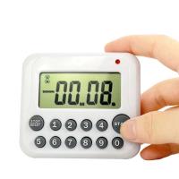 Temporizador eléctrico Digital LCD, deportes escolares, cocina, 12 teclas, cuenta atrás, Stopcontact, despertador magnético de café - details 20