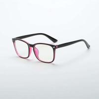 Gafas de conjunto completo para hombres y mujeres, cuadradas, neutrales, lisas, a la moda, gafas de protección contra la radiación óptica - details 7