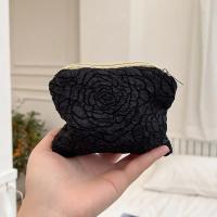 Monedero Mini de Cierre Floral Mini Bolso de Maquillaje de Viaje de Algodón - details 4