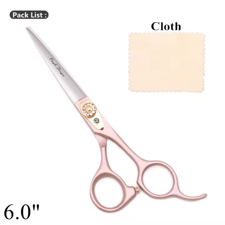 Tijeras de corte de pelo para peluquería profesional, 5,5 ", 6", 7 ", Japón 440C, Z9105 - 1