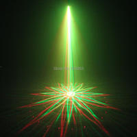 ESHINY Remote MINI R&G Laser 32 Patterns Projector DJ Dance Disco Bar Family Party Xmas Stage Lighting Effect Light Show N7T165 - details 6